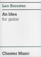 Brouwer An Idea Guitar Solo Sheet Music Songbook