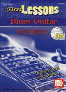 First Lessons Blues Guitar Christiansen Book & Cd Sheet Music Songbook