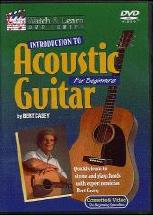 Introduction To Acoustic Guitar Casey Dvd Sheet Music Songbook
