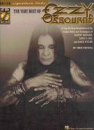 Ozzy Osbourne Very Best Of Signature Bk &cd Guitar Sheet Music Songbook