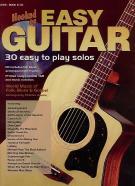 Hooked On Easy Guitar 30 Solos Book & Cd Tab Sheet Music Songbook