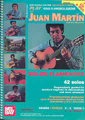 Play Solo Flamenco Guitar Martin Book Cd & Dvd Sheet Music Songbook