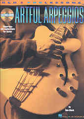 Artful Arpeggios Book & Cd Guitar Sheet Music Songbook