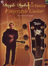 Doyle Dykes Virtuoso Fingerstyle Guitar Book & Cd Sheet Music Songbook