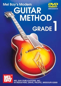 Modern Guitar Method Grade 1 Dvd Sheet Music Songbook