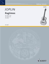 Joplin Ragtimes Kreidler Guitar Sheet Music Songbook