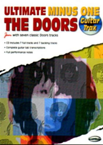 Doors Ultimate Minus One Book & Cd Tab Guitar Sheet Music Songbook