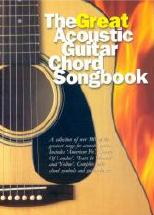 Great Acoustic Guitar Chord Songbook Sheet Music Songbook