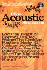 Classic Acoustic Strumalong Book & Cd Guitar Sheet Music Songbook