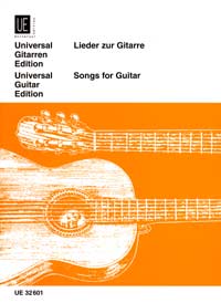 Songs For Guitar Schick Sheet Music Songbook