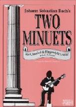 Bach Two Minuets Classical/fingerstyle Guitar Tab Sheet Music Songbook
