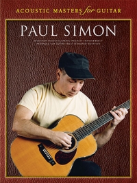 Paul Simon Acoustic Masters For Guitar Tab Sheet Music Songbook