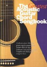 Greatest Acoustic Guitar Chord Songbook Sheet Music Songbook