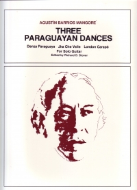Barrios Mangore Paraguayan Dances (3) Stover Sheet Music Songbook