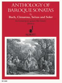 Anthology Of Baroque Sonatas Guitar Sheet Music Songbook