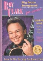 Roy Clark Big Note Songbook Guitar Sheet Music Songbook