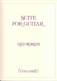 Rorem Suite Guitar Sheet Music Songbook