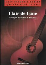 Debussy Clair De Lune Easy Classical Guitar Sheet Music Songbook