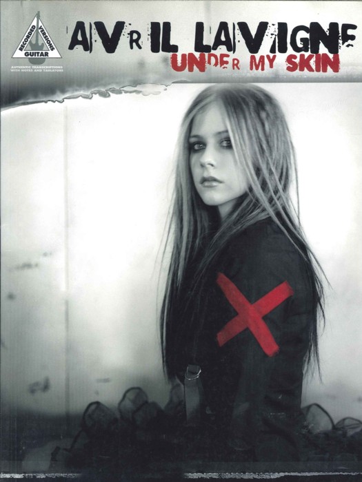 Avril Lavigne Under My Skin Guitar Tab Sheet Music Songbook