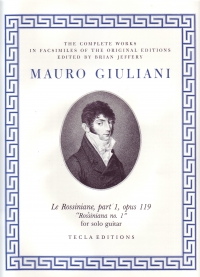 Giuliani Le Rossiniane No 1 Op119 Solo Guitar Sheet Music Songbook