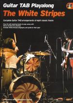 White Stripes Guitar Tab Playalong Book & Cd Sheet Music Songbook