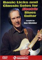 Basic Licks & Classic Solos Blues Guitar Dvd Sheet Music Songbook