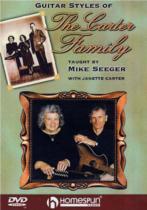 Guitar Styles Of The Carter Family Seeger Dvd Sheet Music Songbook