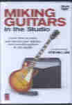 Miking Guitars In The Studio Lee Dvd Sheet Music Songbook