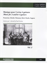 Music For 3 & 4 Guitars Vol 2 Gerrits Sheet Music Songbook