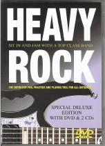 Heavy Rock Dvd & 2 Cds Sheet Music Songbook
