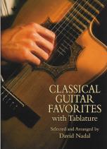 Classical Guitar Favourites With Tab Nadal Sheet Music Songbook
