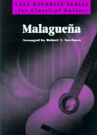 Malaguena Easy Classical Guitar Sheet Music Songbook