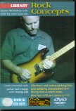Rock Concepts Lick Library Dvd Sheet Music Songbook