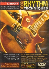 Rock Rhythm Techniques Lick Library Dvd Sheet Music Songbook