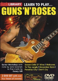 Guns N Roses Learn To Play Lick Library Dvd Sheet Music Songbook