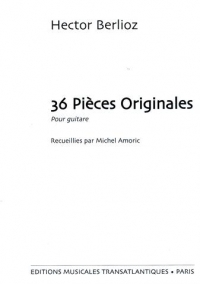 Berlioz 36 Original Compositions Amoric Guitar Sheet Music Songbook