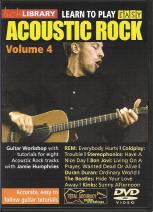 Learn To Play Easy Acoustic Rock 4 Lick Lib Dvd Sheet Music Songbook
