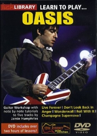 Oasis Learn To Play Lick Library Dvd Sheet Music Songbook