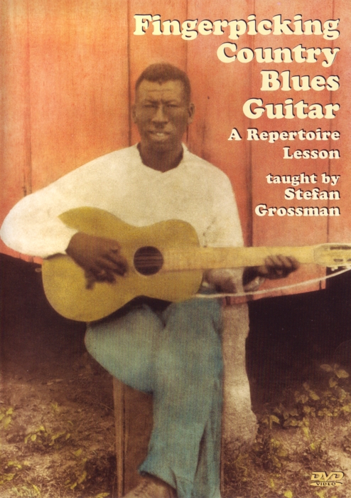 Fingerpicking Country Blues Guitar Grossman Dvd Sheet Music Songbook