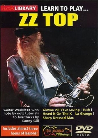 Zz Top Learn To Play Lick Library Dvd Sheet Music Songbook