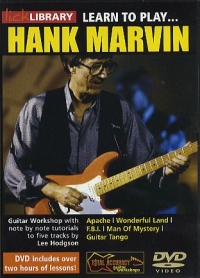 Hank Marvin Learn To Play Lick Library Dvd Sheet Music Songbook