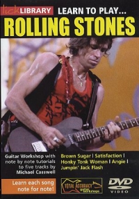 Rolling Stones Learn To Play Lick Library Dvd Sheet Music Songbook