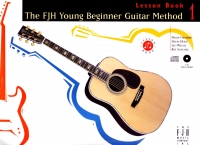 Fjh Young Beginner Guitar Method Lesson Bk 1 Bk&cd Sheet Music Songbook