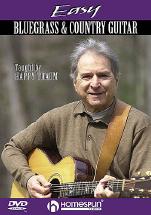 Easy Bluegrass And Country Guitar Traum Dvd Sheet Music Songbook