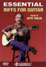Essential Riffs For Guitar Artie Traum Dvd Sheet Music Songbook