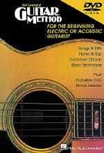 Hal Leonard Guitar Beginning Electric/acoustic Dvd Sheet Music Songbook