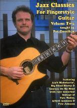 Jazz Classics For Fingerstyle Guitar Vol 2 Dvd Sheet Music Songbook