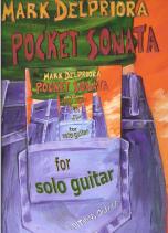 Delpriora Pocket Sonata Solo Guitar Sheet Music Songbook