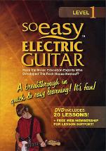 So Easy Electric Guitar Vol 1 Dvd Sheet Music Songbook