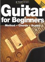 Step One Guitar For Beginners Book & 3 Cds Sheet Music Songbook